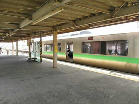 クハ733-108＠島松駅