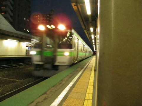 721系F-3017編成＠北広島駅