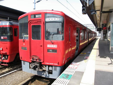キハ200-1002＠大分駅