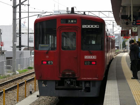 キハ200-1002＠久留米駅